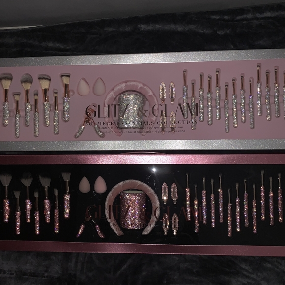 Makeup New Glitz And Glam Makeup Brushes Pink Poshmark